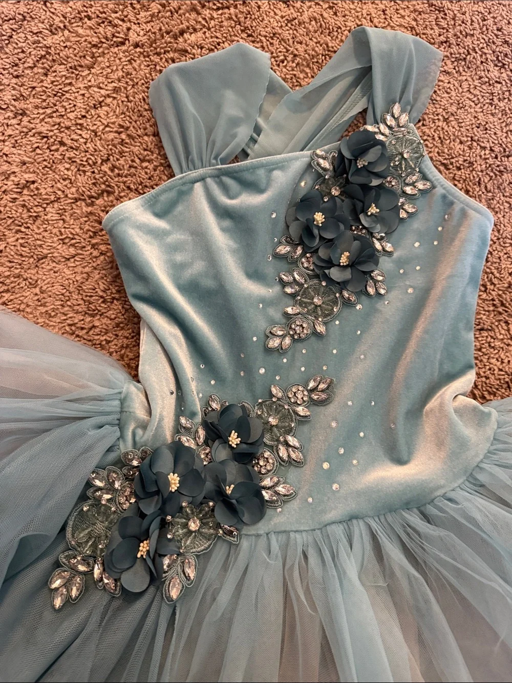 Light Blue/Teal Ballet Costume 🩰